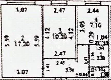 2-к кв. Чувашия, Чебоксары ул. Академика В.Н.Челомея, 7 (43.6 м) - Фото 1