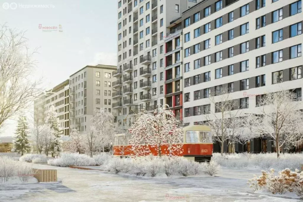 2-комнатная квартира: Екатеринбург, улица Пехотинцев, 2В (45 м) - Фото 2