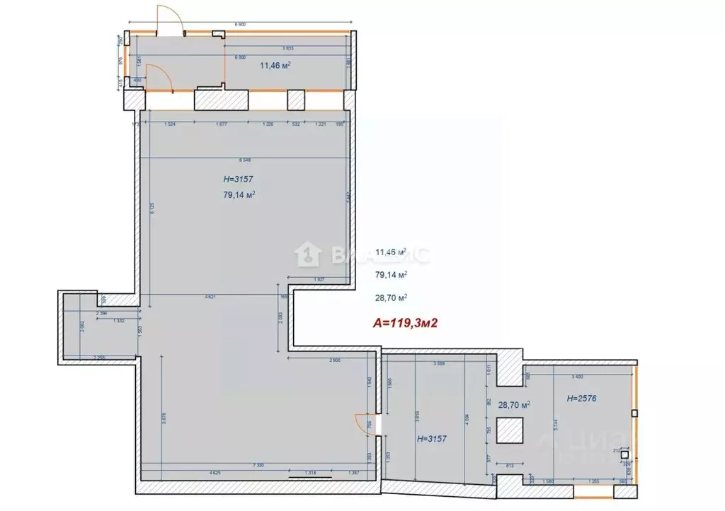 Помещение свободного назначения в Марий Эл, Йошкар-Ола бул. Чавайна, ... - Фото 2