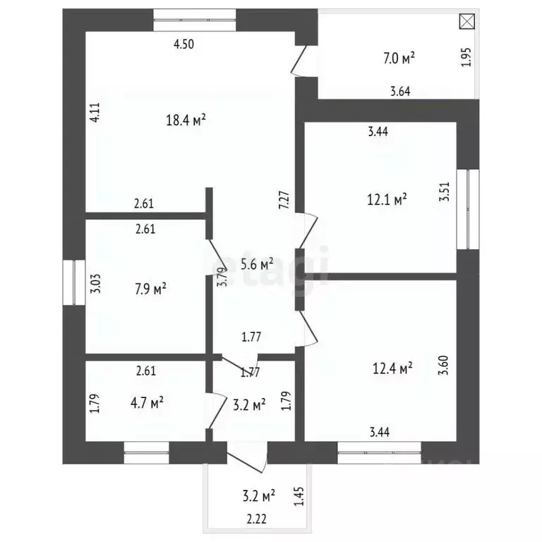 Дом в Тюменская область, Тюменский муниципальный округ, с. Чикча, ... - Фото 2