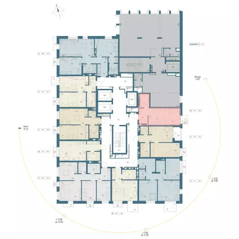 1-к кв. Башкортостан, Уфа Родина Парк жилой комплекс (28.6 м) - Фото 2