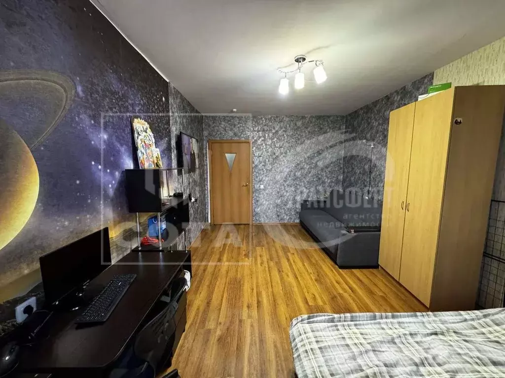 1-к кв. Воронежская область, Воронеж ул. Федора Тютчева, 95М (34.2 м) - Фото 0