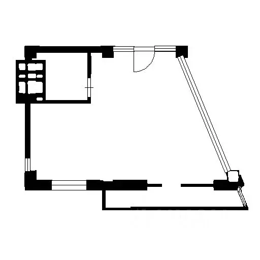 2-к кв. Челябинская область, Челябинск Лесопарковая ул., 8 (45.9 м) - Фото 2