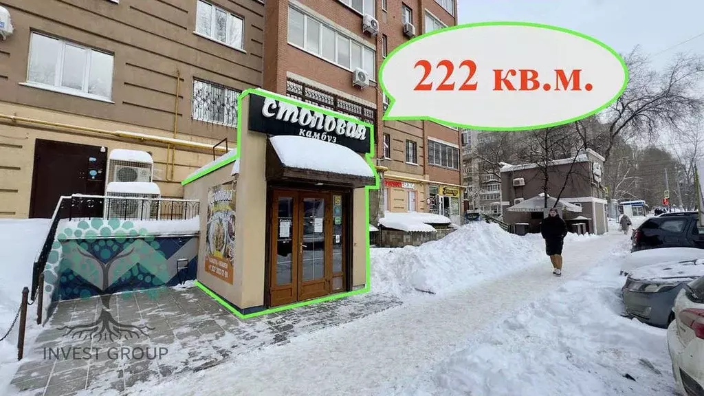 Торговая площадь в Самарская область, Самара ул. Мичурина, 126 (222 м) - Фото 1