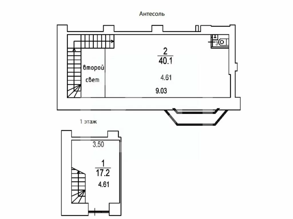 Помещение свободного назначения в Москва Тверская ул., 19 (58 м) - Фото 1