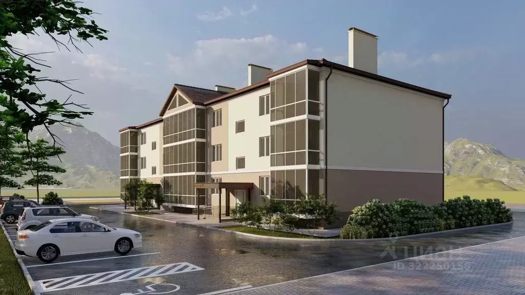 1-к кв. Адыгея, Майкоп городской округ, пос. Северный  (44.42 м) - Фото 2