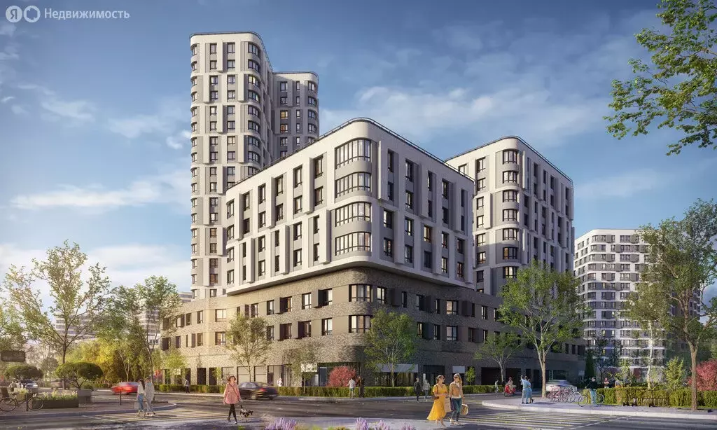 1-комнатная квартира: Москва, ЮВАО, район Лефортово, ЖК Символ (39.8 ... - Фото 0