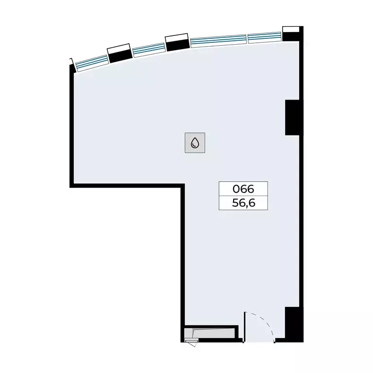 Офис (56.6 м) - Фото 2