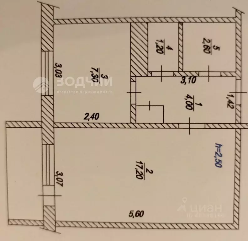 1-к кв. Чувашия, Чебоксары ул. Кадыкова, 17 (36.0 м) - Фото 1