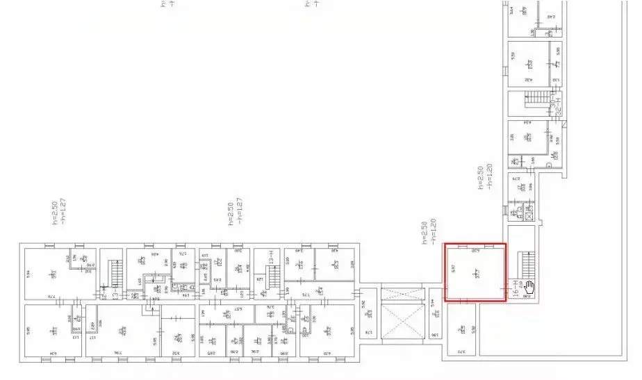 Офис в Санкт-Петербург Суворовский просп., 61 (68 м) - Фото 1