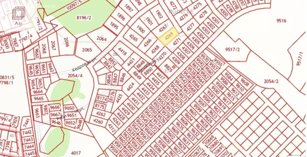 Участок в село Фирсово, Кедровая улица, 28 (15 м) - Фото 2