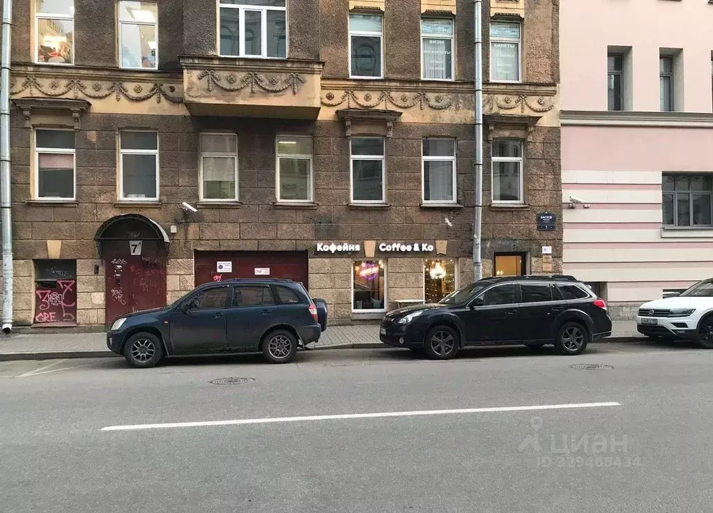 Офис в Санкт-Петербург пер. Басков, 7 (20 м) - Фото 2