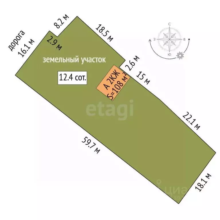 Дом в Тюменская область, Тюменский муниципальный округ, д. Решетникова ... - Фото 2