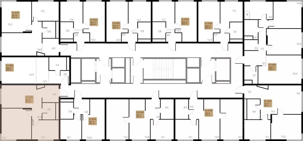 2-к кв. Московская область, Химки Лесная Коллекция жилой комплекс, к1 ... - Фото 2