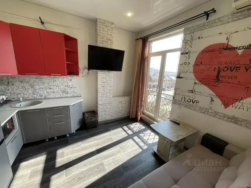 Студия Краснодарский край, Сочи городской округ, с. Высокое ул. ... - Фото 1