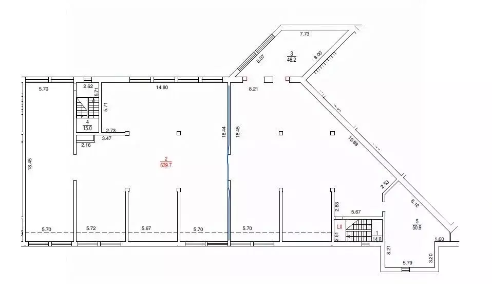 Торговая площадь в Москва Мосфильмовская ул., 55 (766 м) - Фото 0
