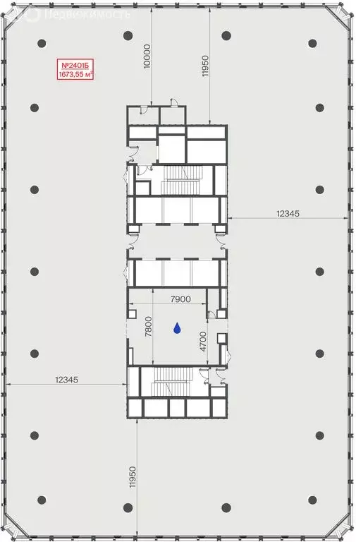 Офис (1673.55 м) - Фото 2