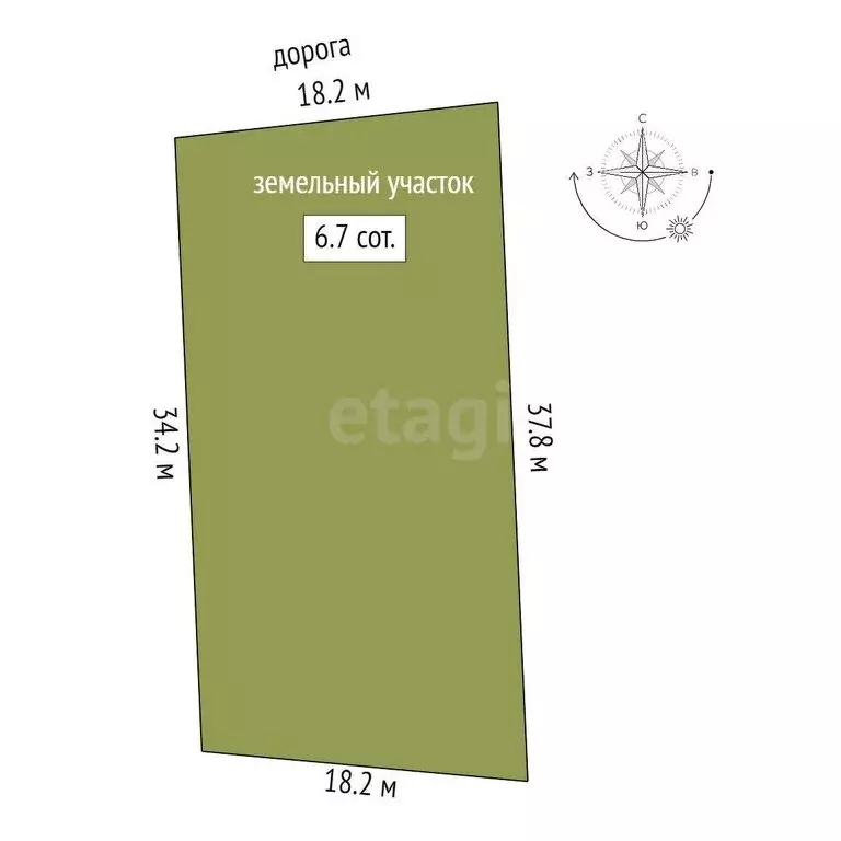 Участок в Нижегородская область, Дальнеконстантиновский муниципальный ... - Фото 1