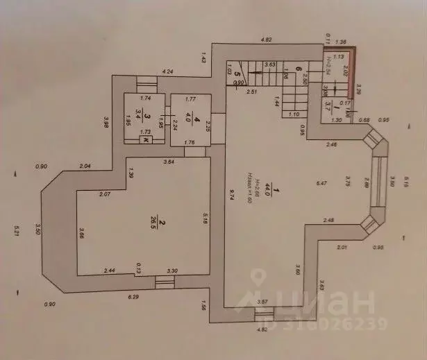 Дом в Тамбовская область, Тамбовский муниципальный округ, с. Тулиновка ... - Фото 2