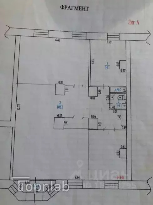 Помещение свободного назначения в Алтайский край, Барнаул просп. ... - Фото 1