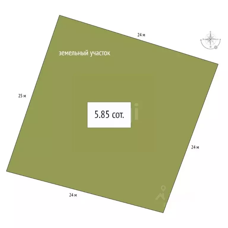 Участок в Новосибирская область, Бердск Дружба садоводческое ... - Фото 1