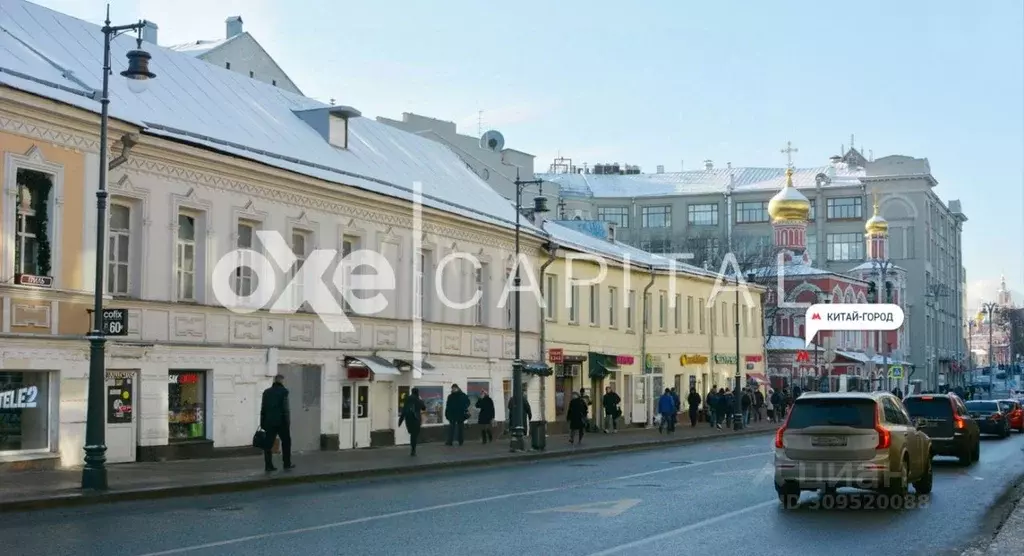 Торговая площадь в Москва ул. Солянка, 2/6 (98 м) - Фото 1