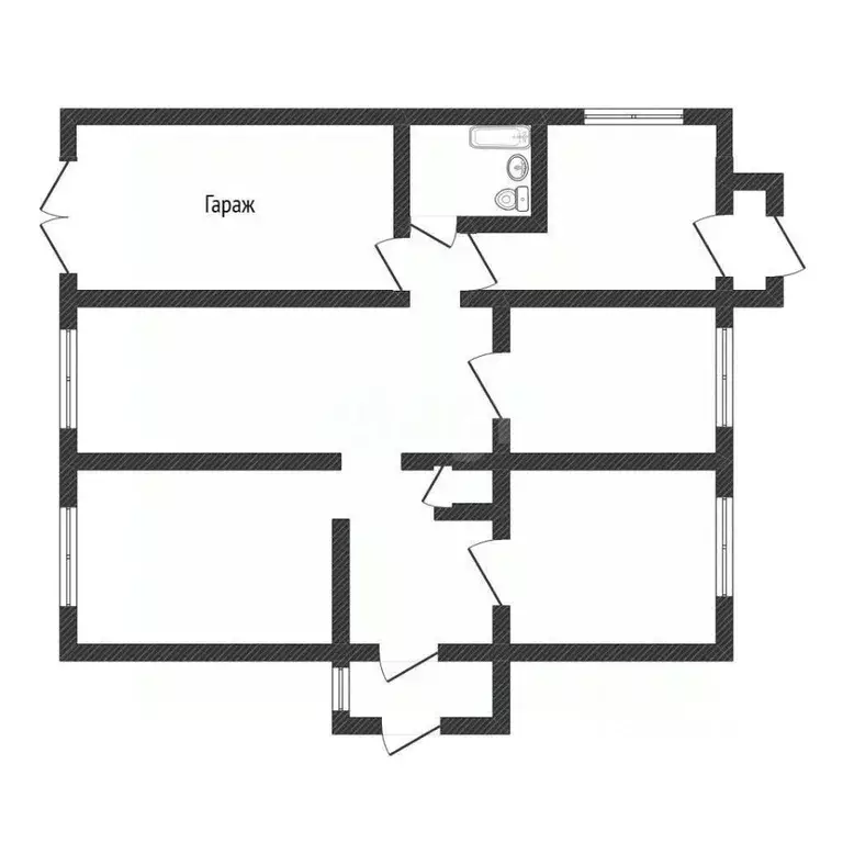 Дом в Алтайский край, Бийск пос. Сорокино, ул. Катунская, 22 (115 м) - Фото 2
