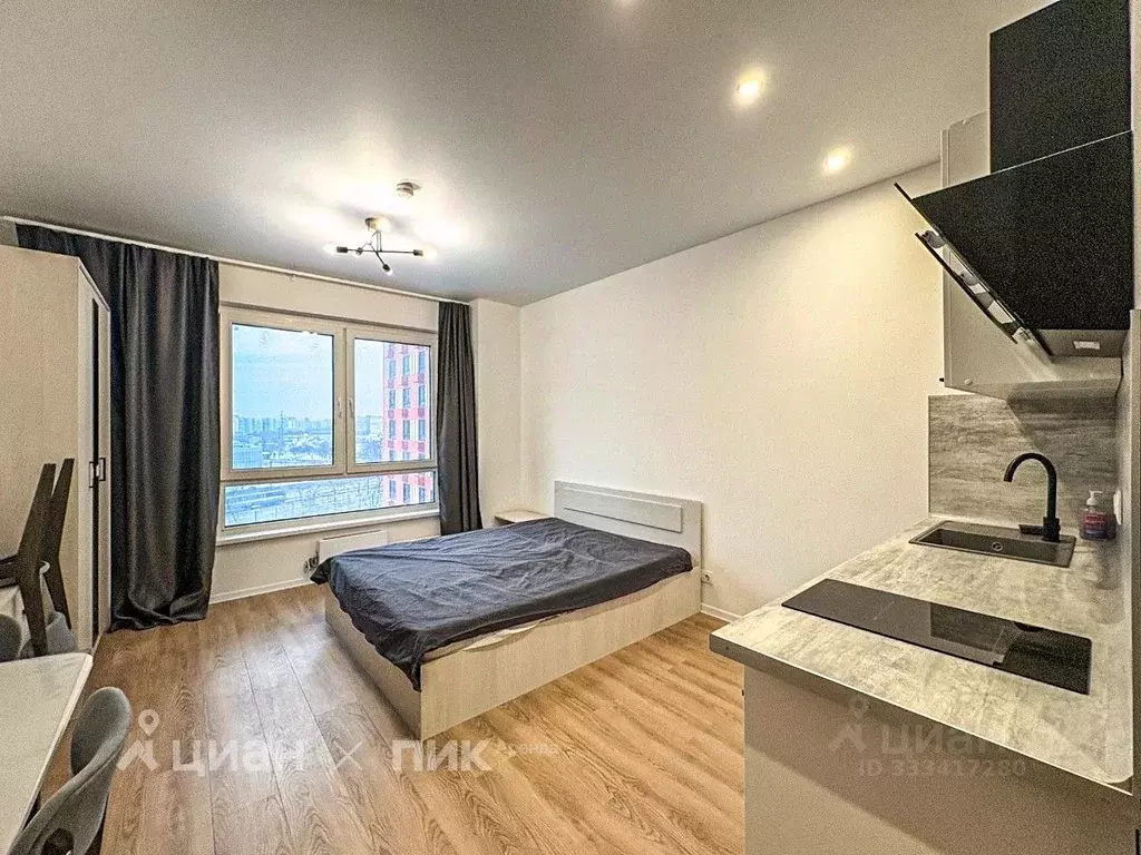 Студия Москва Большая Очаковская ул., 2К2 (21.8 м) - Фото 1