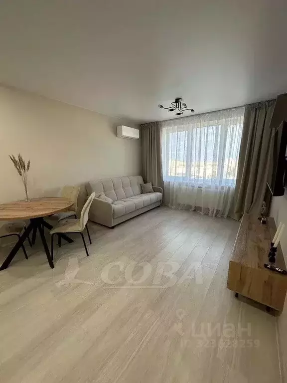 1-к кв. Тюменская область, Тюмень ул. Лесопарковая, 1к2 (40.0 м) - Фото 2