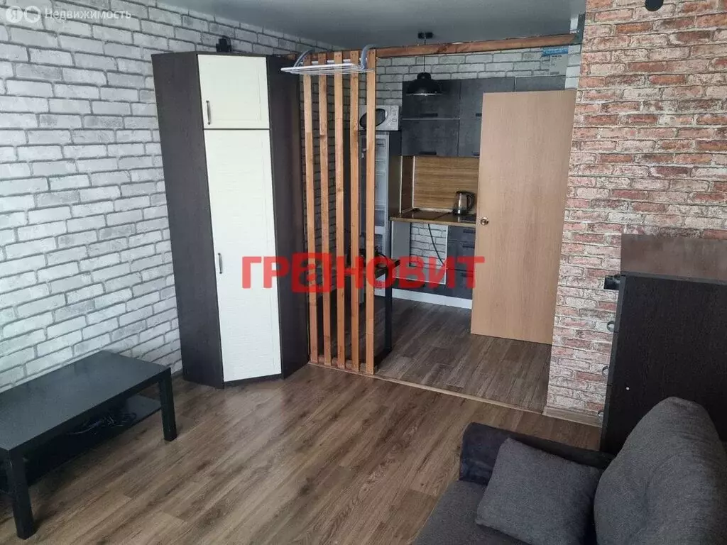 Квартира-студия: Новосибирск, улица Петухова, 95/4 (24.4 м) - Фото 2
