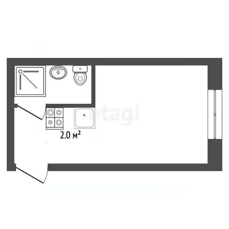 Студия Москва Ленинградское ш., 26К3 (13.9 м) - Фото 2