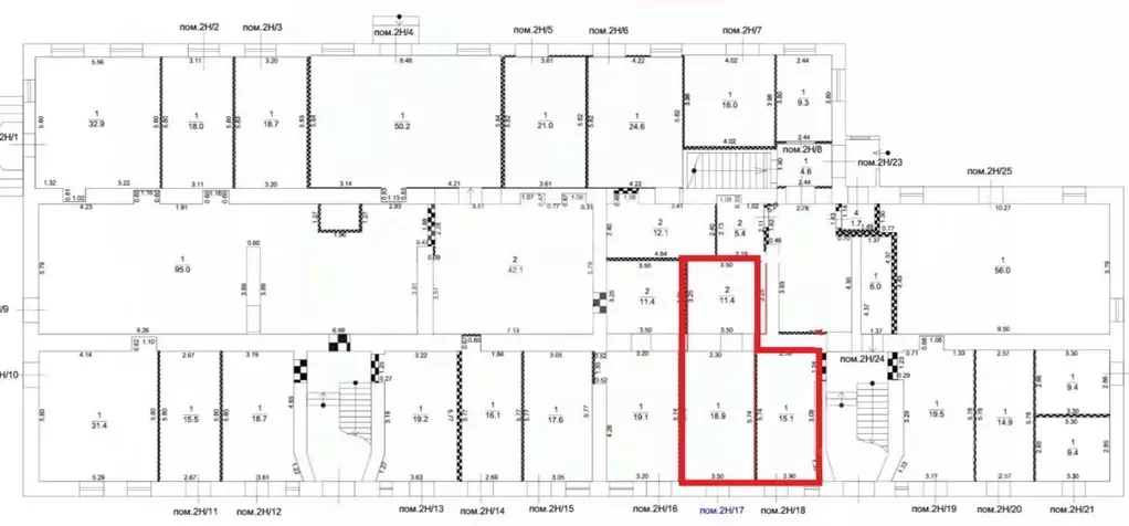 Торговая площадь в Москва Нагатинская ул., 2 (45 м) - Фото 1