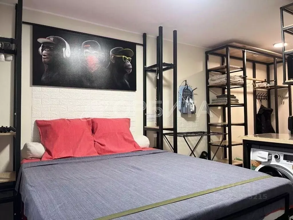 Студия Тюменская область, Тюмень ул. Мельникайте, 83 (18.0 м) - Фото 1