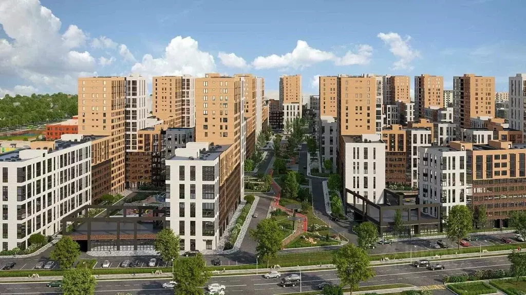 Студия Краснодарский край, Краснодар Народные Кварталы жилой комплекс ... - Фото 1
