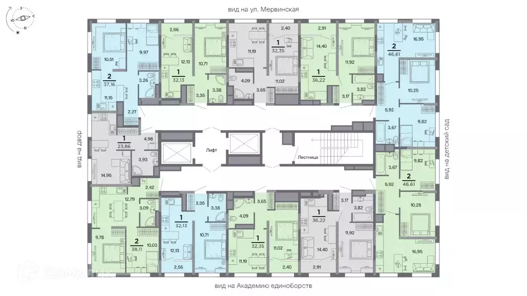 1-к кв. Рязанская область, Рязань Метропарк тер., Метропарк жилой ... - Фото 2