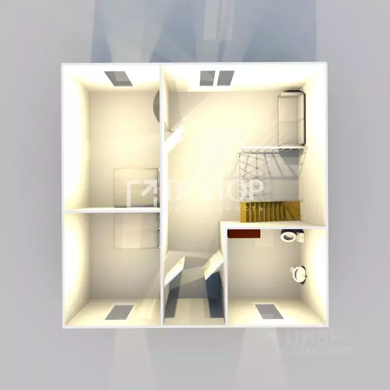 Дом в Ярославская область, Гаврилов-Ям Рыбинская ул., 21 (130 м) - Фото 2