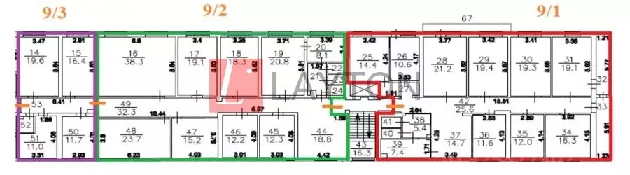 Офис в Москва Азовская ул., 6К3 (70 м) - Фото 1
