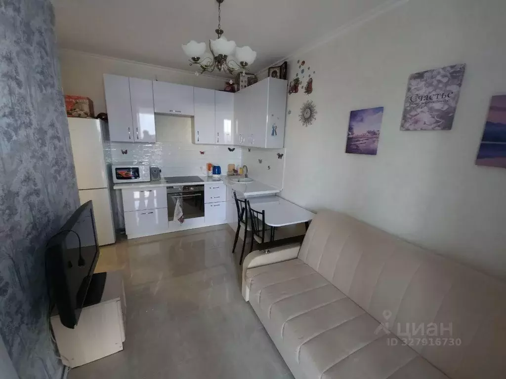 Квартира, 1 комната, 32.9 м - Фото 1