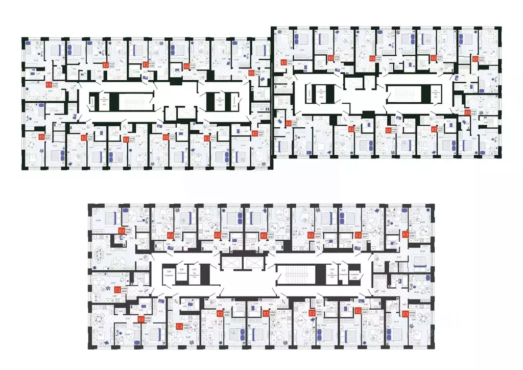 1-к кв. Тульская область, Тула Мясново мкр, Желания жилой комплекс ... - Фото 2