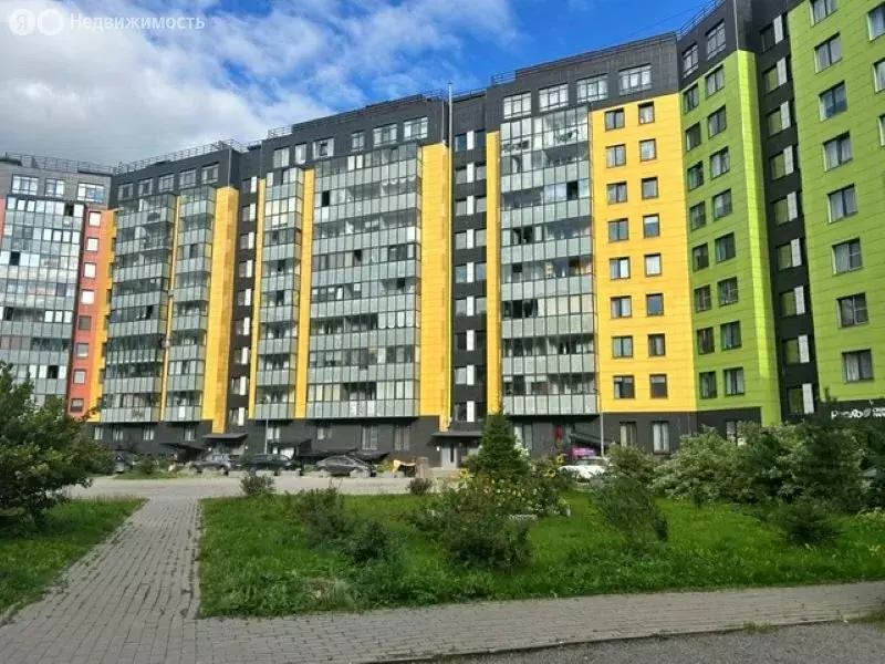 Квартира-студия: Пушкин, улица Архитектора Данини, 5 (30.6 м) - Фото 1