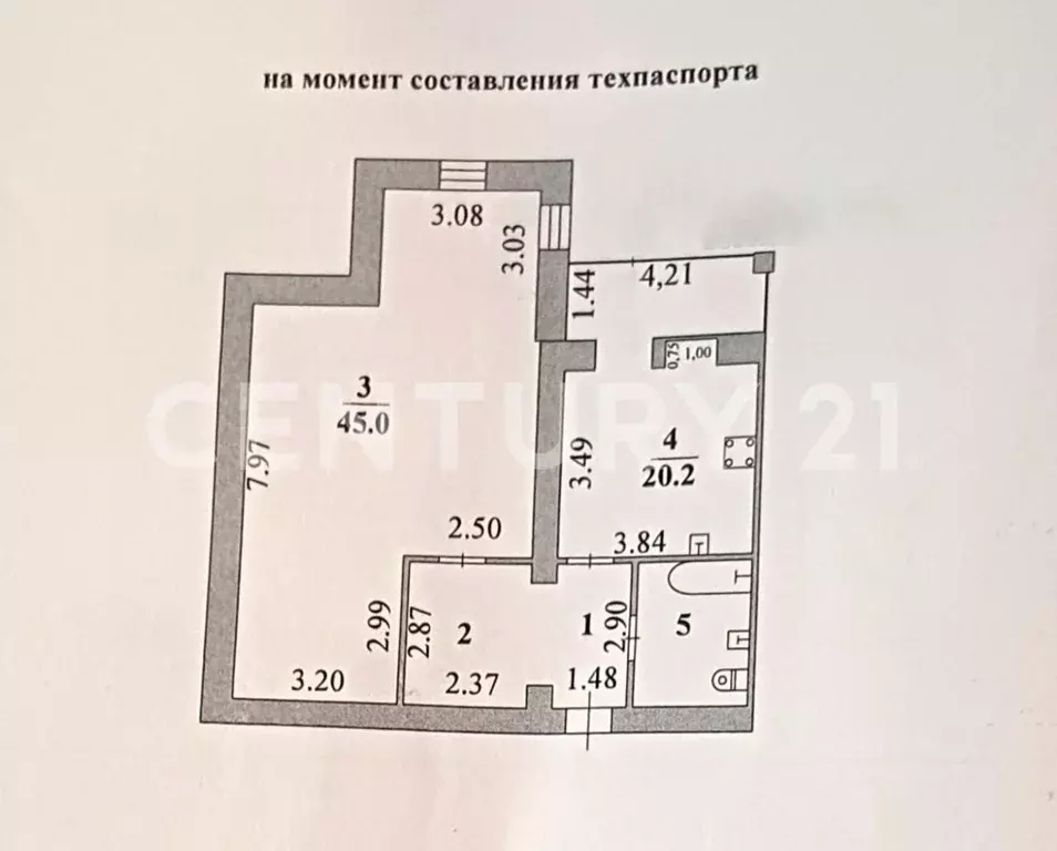 2-к кв. Липецкая область, Липецк Саперная ул., 1 (82.6 м) - Фото 2