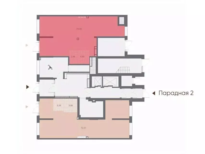 Помещение свободного назначения в Санкт-Петербург № 54 муниципальный ... - Фото 2