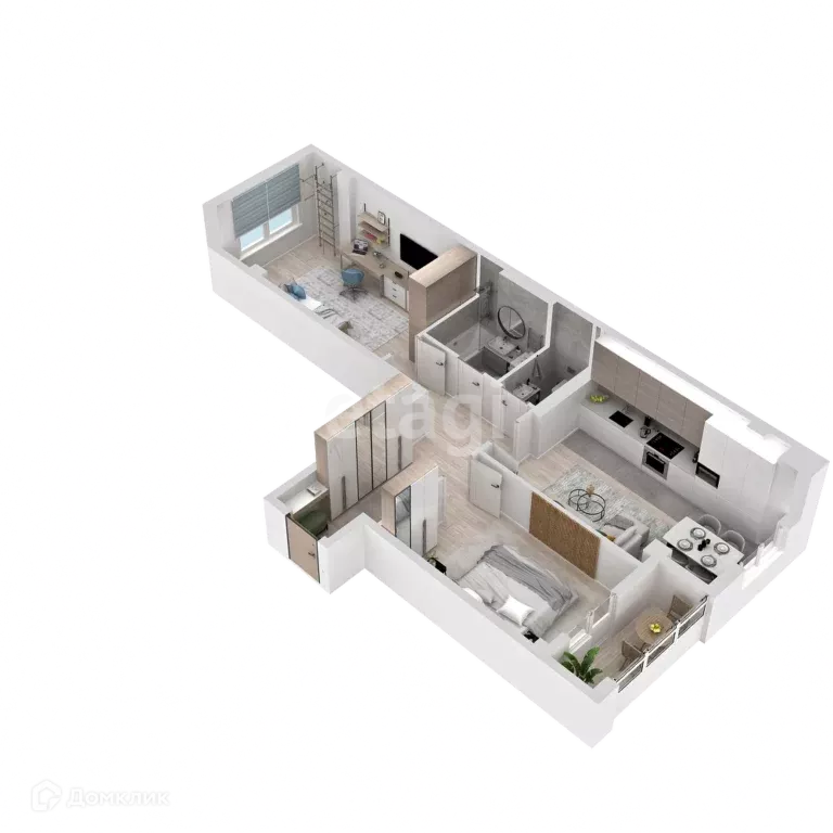 Продаётся 2-к квартира, 73.35 м - Фото 0