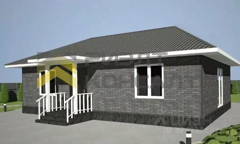 Дом в Омская область, Омск Дары Сибири СНТ, аллея 33-я, 1А (60 м) - Фото 1