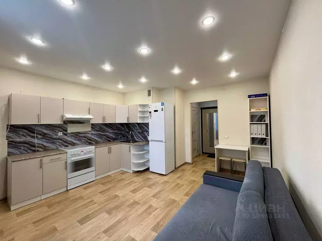 Студия Ленинградская область, Мурино Всеволожский район, бул. ... - Фото 1