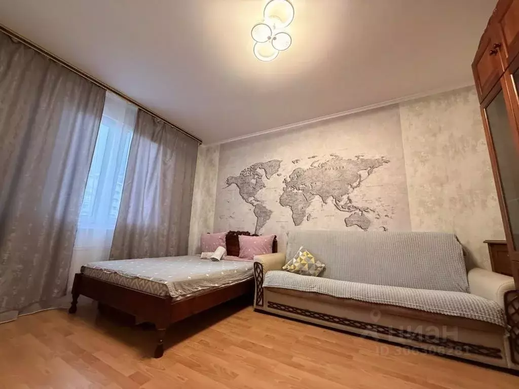 1-к кв. Московская область, Домодедово Южный мкр, ул. Курыжова, 19 ... - Фото 2