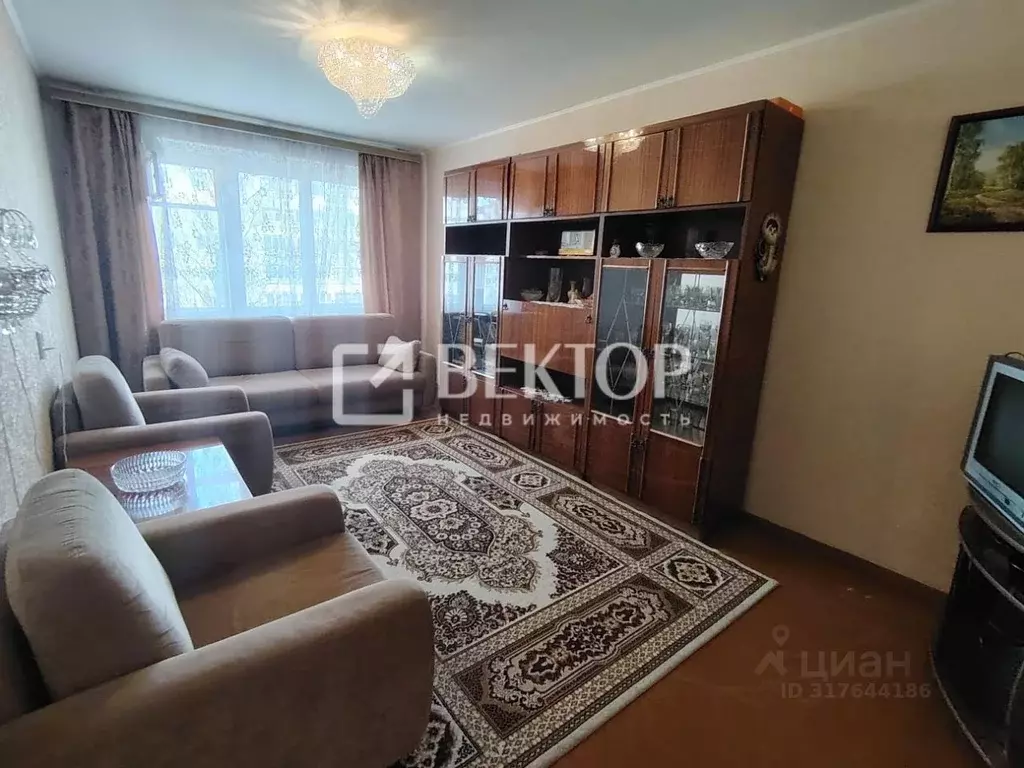 3-к кв. Костромская область, Кострома Давыдовский-1 мкр, 2 (66.0 м) - Фото 1
