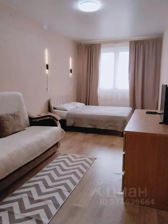 1-к кв. Ханты-Мансийский АО, Ханты-Мансийск Самаровская ул., 2 (39.0 ... - Фото 0