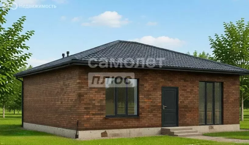 Дом в село Елецкое, Солнечная улица (100 м) - Фото 1