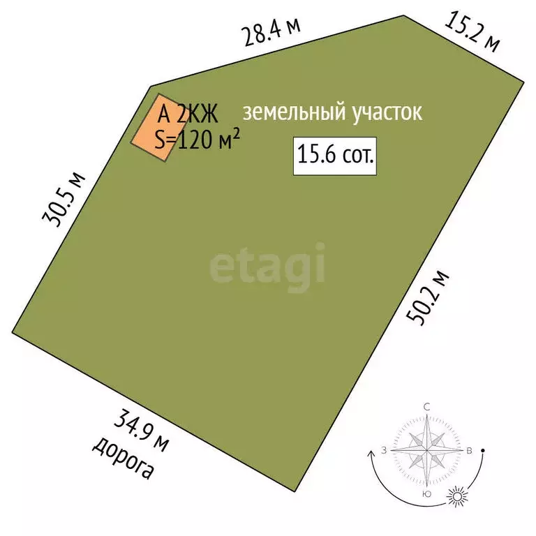 Дом в Тюменский муниципальный округ, деревня Посохова, Озёрная улица ... - Фото 1